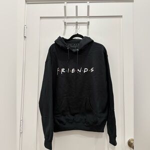 Kohl's Black FRIENDS Hoodie Sweater